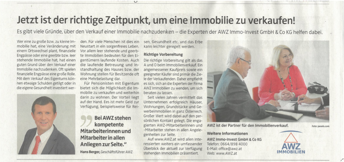 Zeitungsartikel